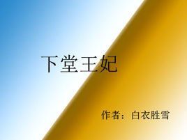 下堂王妃 下堂王妃