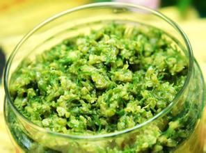 生薑拌韭花 生薑拌韭花