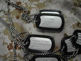 美軍士兵身份牌 美軍士兵身份牌