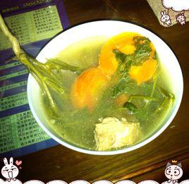 塘葛菜蜜棗煲排骨頭