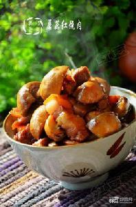 蘑菇紅燒肉 蘑菇紅燒肉