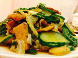 小白菜拌黃瓜 小白菜拌黃瓜