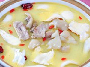 水姜鴨粥 水姜鴨粥