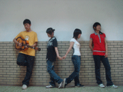 北京大學日語卡拉OK大賽優秀獎獲得者——王嫣然、張陽、譚昳、由洋