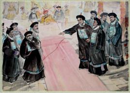 王鼎怒斥琦善、穆章阿 王鼎怒斥琦善、穆章阿