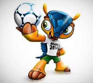 2014世界盃吉祥物犰狳