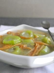 絲瓜饊子湯 絲瓜饊子湯