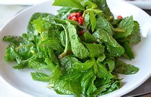 涼拌薄荷 涼拌薄荷