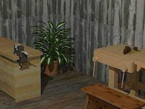 木製小屋裡的秘密