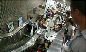 奧的斯電梯事故現場