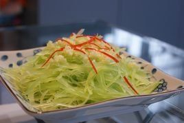 涼拌青筍 涼拌青筍