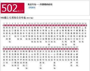 汕頭公交502路 汕頭公交502路