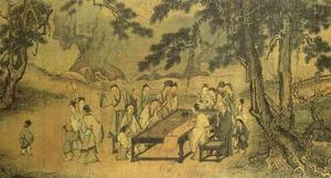 西園雅集圖 西園雅集圖