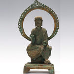 北宋銅地藏坐像 北宋銅地藏坐像