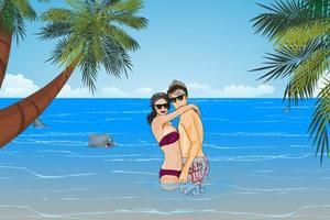 沙灘熱吻 沙灘熱吻