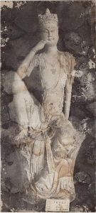 景德鎮窯素胎白瓷觀音像 景德鎮窯素胎白瓷觀音像