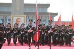 2009年國慶60周年大典上國旗護衛隊