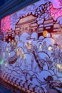 南粵風情瓷板畫