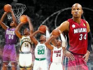 NBA歷史三分球總命中數首位——雷阿倫