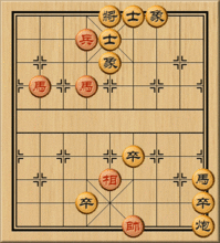 棋例2：雙馬飲泉