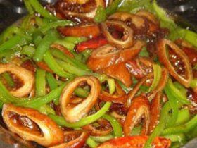 紅燒菜心豬腸 紅燒菜心豬腸