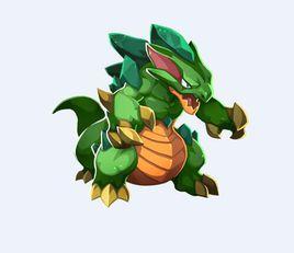 翡翠龍[手遊嗨皮精靈遺蹟之塔虛擬寵物]