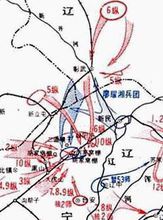 遼西會戰態勢圖