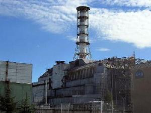 發生爆炸的四號反應堆