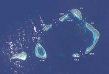 西沙群島中的水門