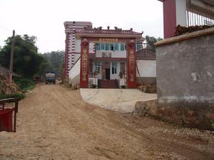 楊老哨村的道路