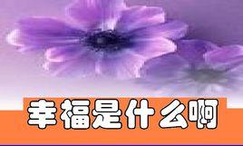 幸福是什麼啊 幸福是什麼啊