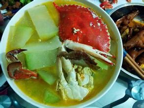 海蟹冬瓜湯 海蟹冬瓜湯