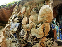 風伯與雷公造像