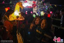 古老民俗--九曲黃河燈