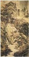 明沈周廬山高士圖 明沈周廬山高士圖