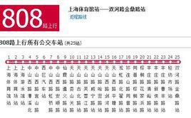 上海公交808路 上海公交808路