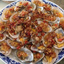 蒜蓉炒花甲 蒜蓉炒花甲