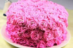 玫瑰奶油蛋糕 玫瑰奶油蛋糕