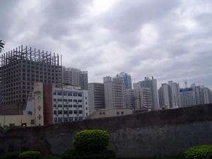 秀英炮台圍牆塌陷