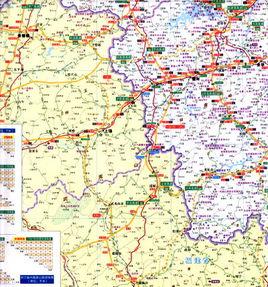 上海·江蘇·浙江·安徽公路交通旅遊詳圖