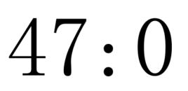 47比0 47比0