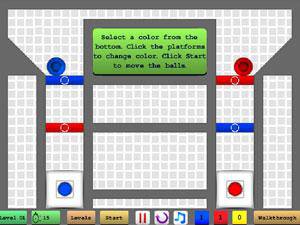 顏色球進箱 顏色球進箱