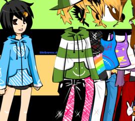 卡哇伊漫畫女孩 卡哇伊漫畫女孩