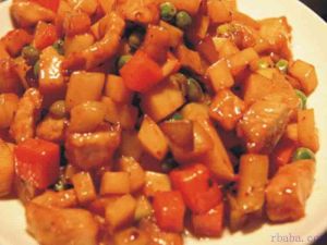 茄汁雞丁 茄汁雞丁