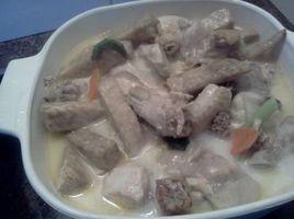 香芋椰汁雞 香芋椰汁雞