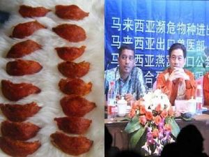 血燕窩被曝含亞硝酸鹽超標