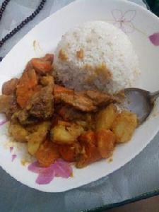 咖喱雞米飯 咖喱雞米飯