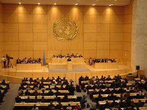 （圖）聯合國人權理事會首屆會議會場