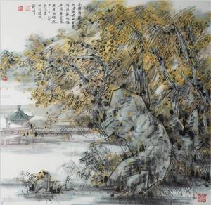 郭子昂山水畫（4）