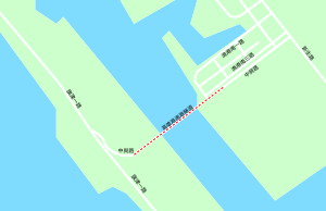（圖）高雄港過港隧道位置圖